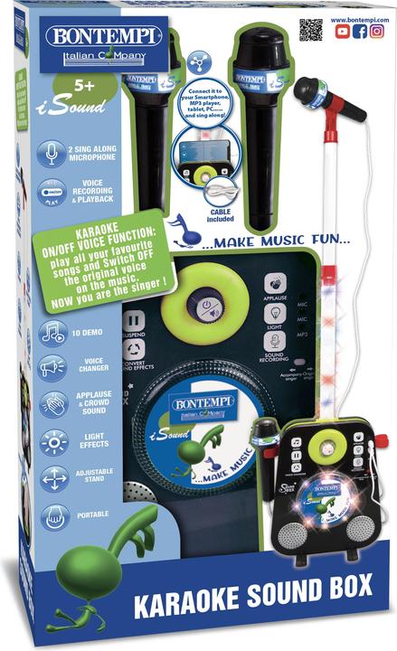 Produktbild Bontempi Bontempi-Lautsprecher mit 2 Mikrofonen