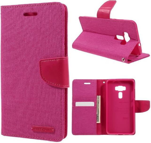 Actual product image Goospery Canvas Diary Series (Asus Zenfone 3)