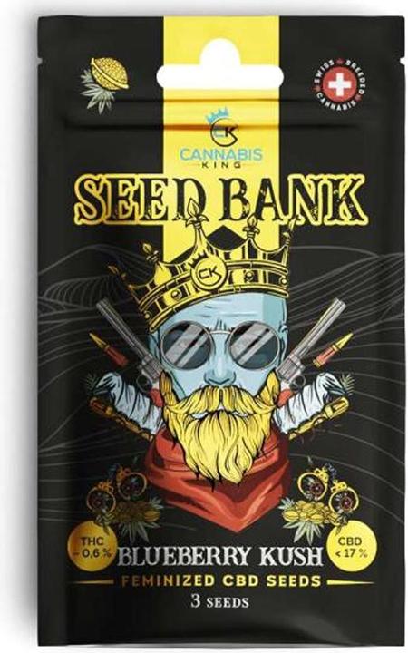 Cannabis King Blueberry Kush Seeds 3pcs