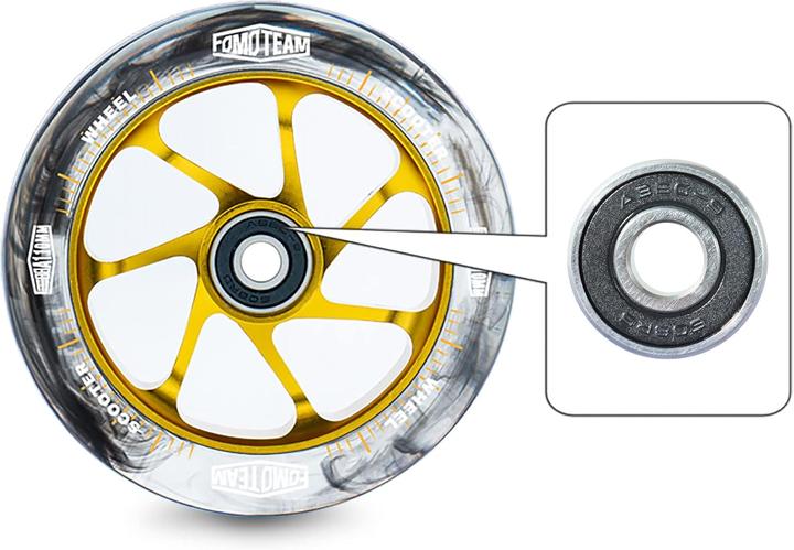 Actual product image Fomo Team Pro Stunt-Scooter-Räder (2 Stück)