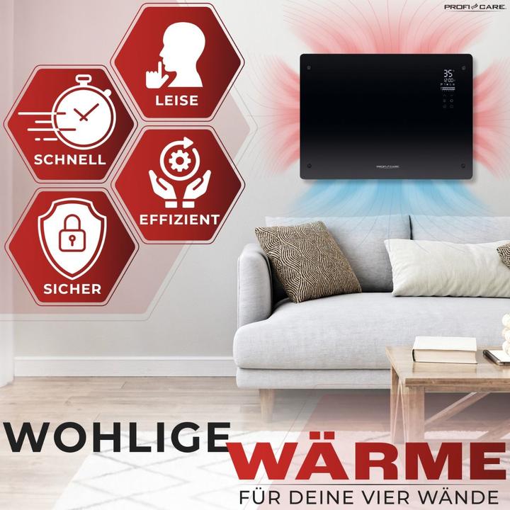Productafbeelding Profi-Care ProfiCare PC-GKH 3118 elektrische kachel 750/1500 Watt (1500 W)
