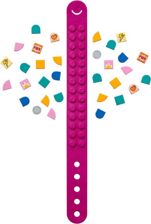 Actual product image LEGO Superhero Bracelet (41919, LEGO Dots)