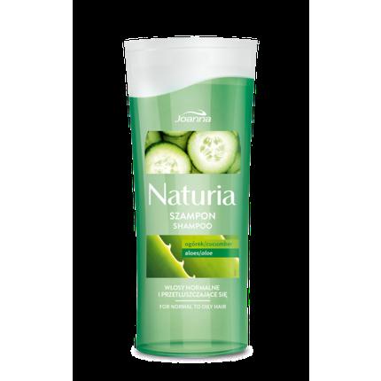 Joanna Naturia Shampoo For Normal And Oily Hair Cucumber And Aloe 200Ml (200 ml, Flüssiges Shampoo)
