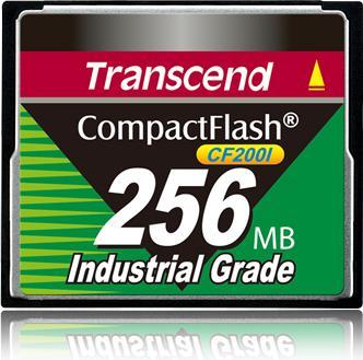 Produktbild Transcend 256MB Compact Flash CF Card Industrie (0.25 GB, CF)
