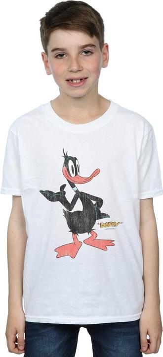 Immagine prodotto Looney Tunes Daffy Duck Distressed Maglietta Ragazzi (140, 146)