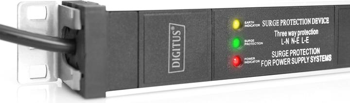 Image du produit Digitus 1U PDU 2m d'alimentation CEE 7//7