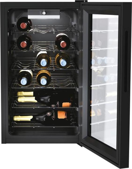 Actual product image Candy CWC 021 M/NF Wine Cellar with compressor Free installation Black 21 bottles/bottles