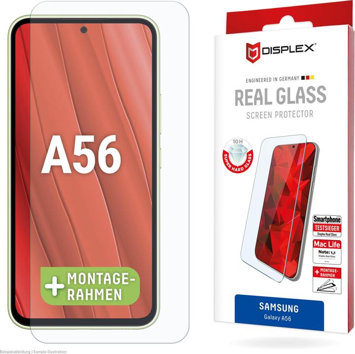 Immagine prodotto Displex Real Glass, 2D Panzerglas (1 Pezzo/i, Samsung Galaxy A56)