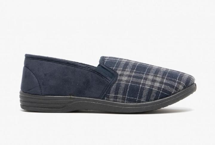 Actual product image Zedzzz Harley Slippers Slippers With Felt Plaid (40)