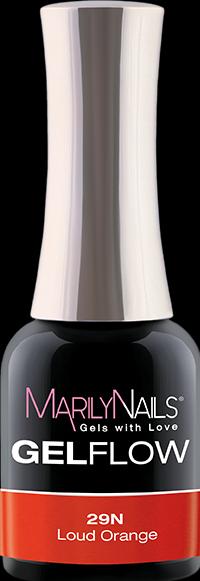 Marily Nails GELFLOW – 29N Loud Orange (29N Loud Orange, UV-Gel Lack)