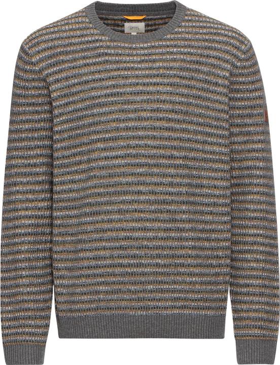 Camel Active Mouline Strickpullover im Streifenmuster