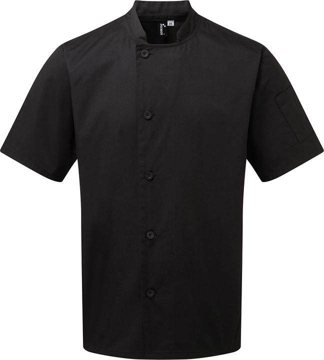 Actual product image Premier Unisex Adult Essential Short-Sleeved Chef Jacket (M)