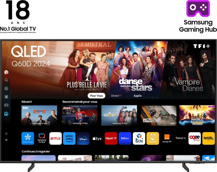 Samsung TQ75Q60DAU (75", Q60D, QLED, 4K)