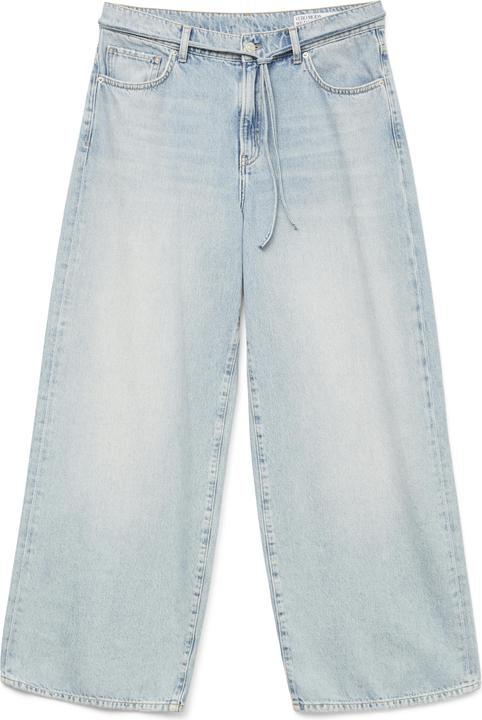 Vero Moda VMWIEN Mid Rise Weiter Beinschnitt Jeans Weit geschnitten