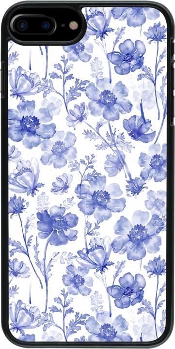 Produktbild PhoneLook Hülle Spring 23 watercolor blue flowers (Apple iPhone 7 Plus)