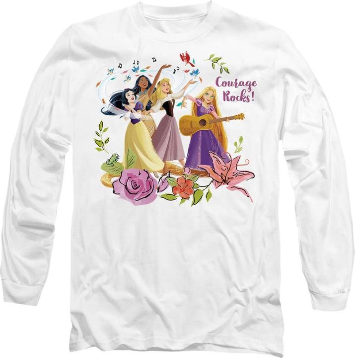 Immagine prodotto Disney Princess Maglietta Biancaneve Pocahontas La Bella Addormentata Adulto Unisex (XL)