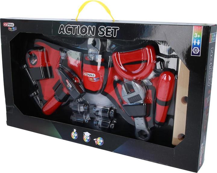 Actual product image KS Tools Tool set with belt for children, 20 pcs.