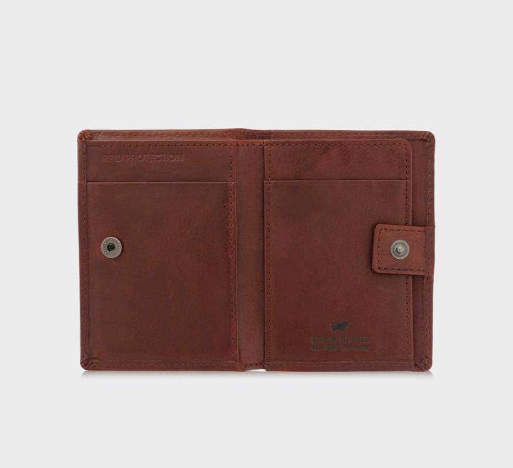 Actual product image Braun Büffel Arezzo wallet RFID leather 8 cm