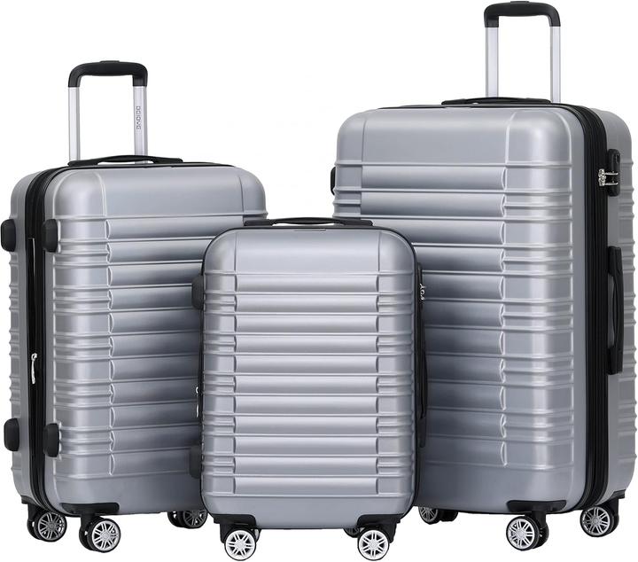 Image du produit Beibye Hartschalen Kofferset (115 l, Bagage à main (jusqu'à 50l), M (50 - 90l), L (90 - 115l))