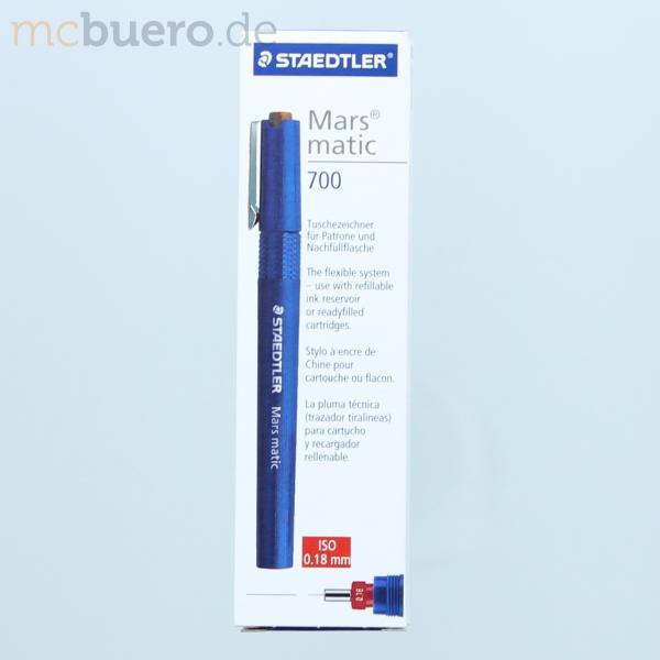 Actual product image Staedtler Mars matic 700 ink pen (Blue, 1 x)