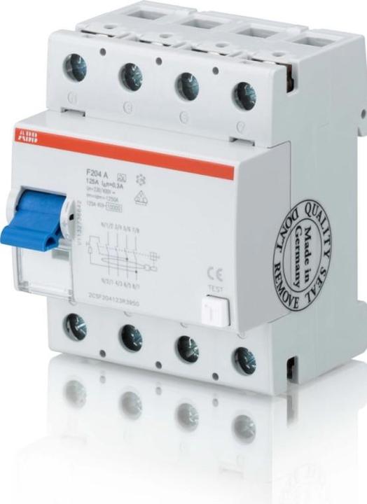 Produktbild ABB F204B-125/0,3L FI-Schutzschalter allstromsens 125A 300mA
