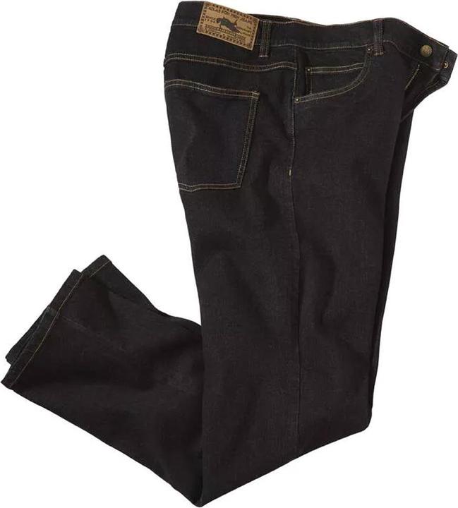 Actual product image Atlas For Men Mens Part Elasticated Regular Jeans (32)