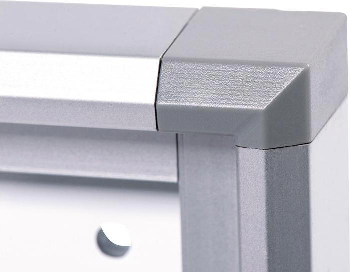 Actual product image Maul Display case, outer depth 27 mm (Whiteboard, 65.5 x 71 cm)