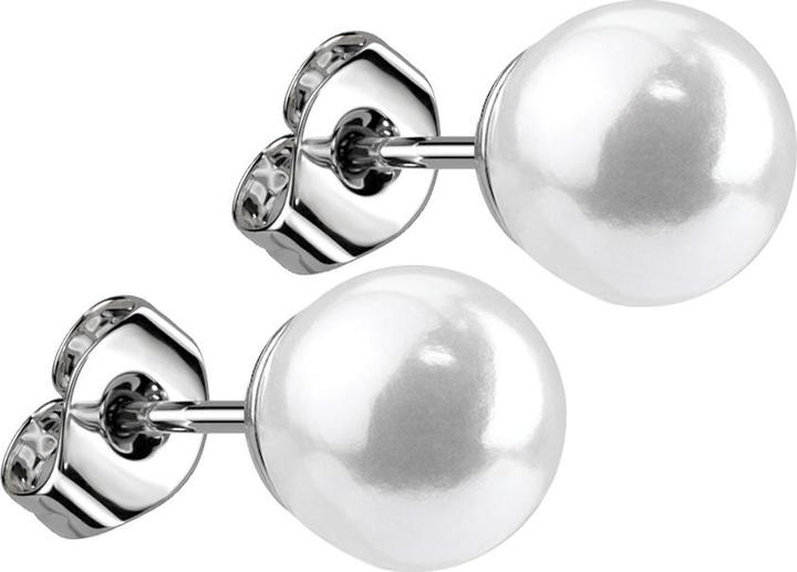 Produktbild Hollywood Body Jewelry Ohrstecker mit Perle (Chirurgenstahl 316L, ohne Messing)