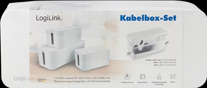 Produktbild LogiLink Kabelbox-Set