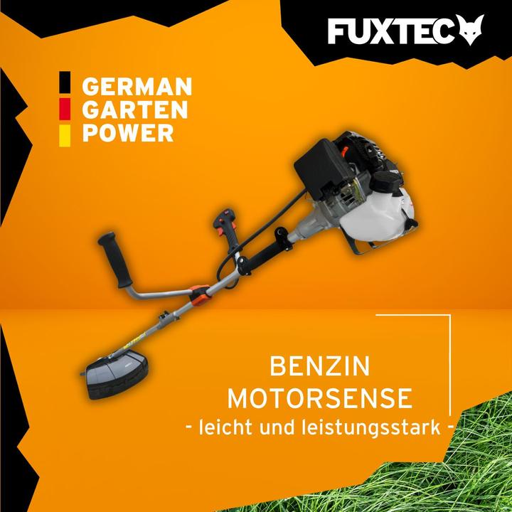 Image du produit Fuxtec FX-MS125 Débroussailleuse 2 temps (Fils coupe-herbe, Lame de coupe en métal)