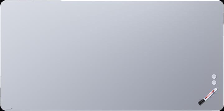 Produktbild Legamaster Glasboard matte 7-104164 runde Ecke 100x200cm chilly lake (200 x 100 cm)