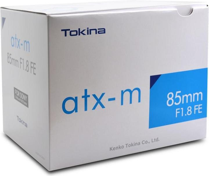 Actual product image Tokina Fixed Focal Length Atx-m 85mm F1.8 FE Sony E-Mount (Sony E, full size)