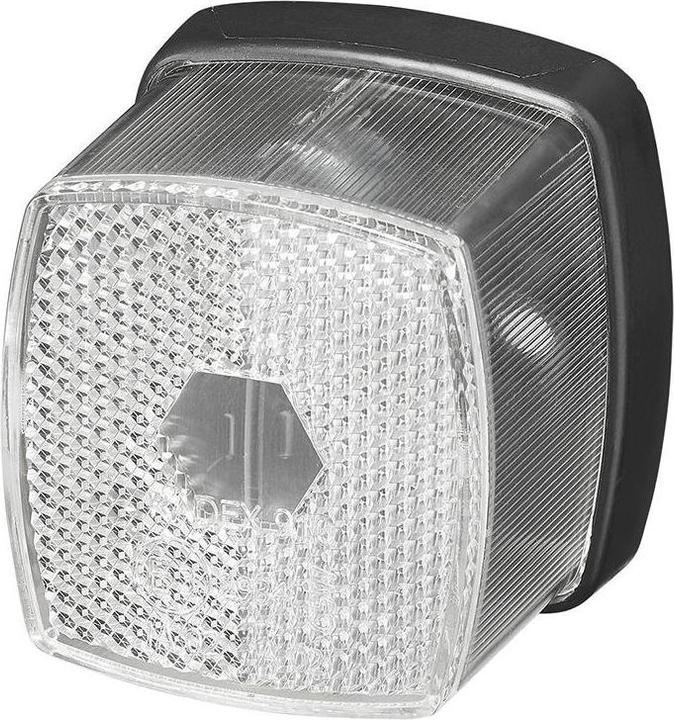 Produktbild ProPlus Positionsleuchte weiss 66x62mm mit Rückstrahler im Blister