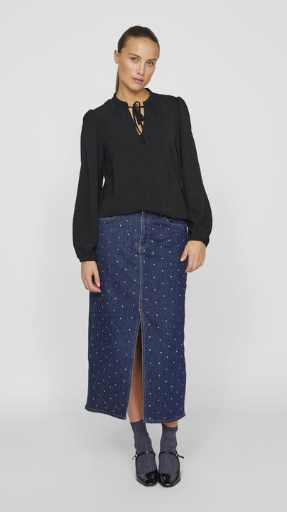 Actual product image Vila V-neck top with long sleeves (36)