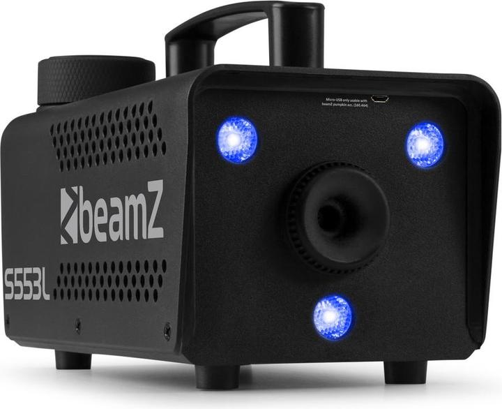 Image du produit BeamZ S553L Machine à fumée avec tête de citrouille