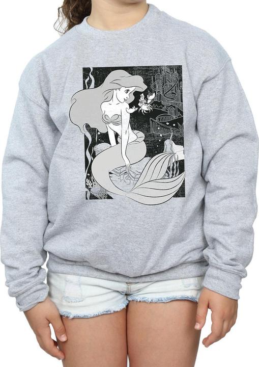 Immagine prodotto The Little Mermaid Felpa Ragazze (140, 146)