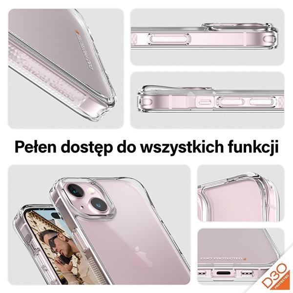 Actual product image PanzerGlass 3-in-1 pack (1 Piece, Apple iPhone 15)