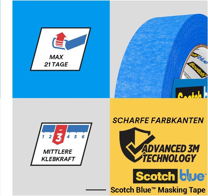 Actual product image Scotch Painter's masking tape sharp lines (24 mm)