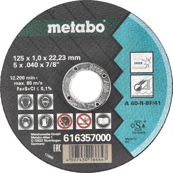 Actual product image Metabo Cutting discs