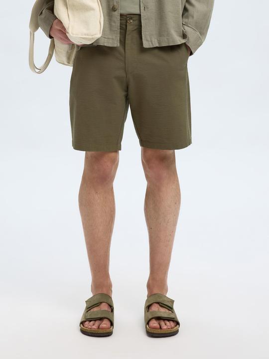 Actual product image Selected Homme Slhregular-Karl Seersucker Shorts Noos (XL)