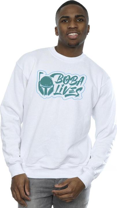 Produktbild Star Wars The Book Of Boba Fett Lives Chest Sweatshirt (L)