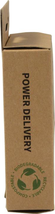 Actual product image Bioka Double Adapter 20W Biodegradable Eco-friendly USB-C Power Delivery (20 W)