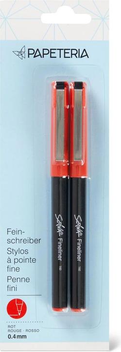 Image du produit Papeteria Feinschreiber (Rouge, 2 x)