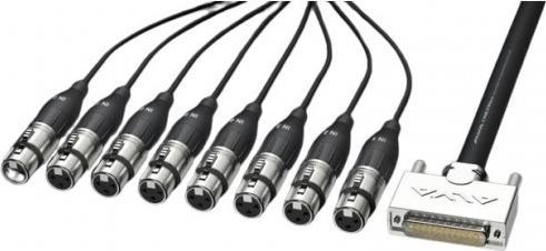 Alva D-Sub25 – 8x XLR (3 m, DB25)