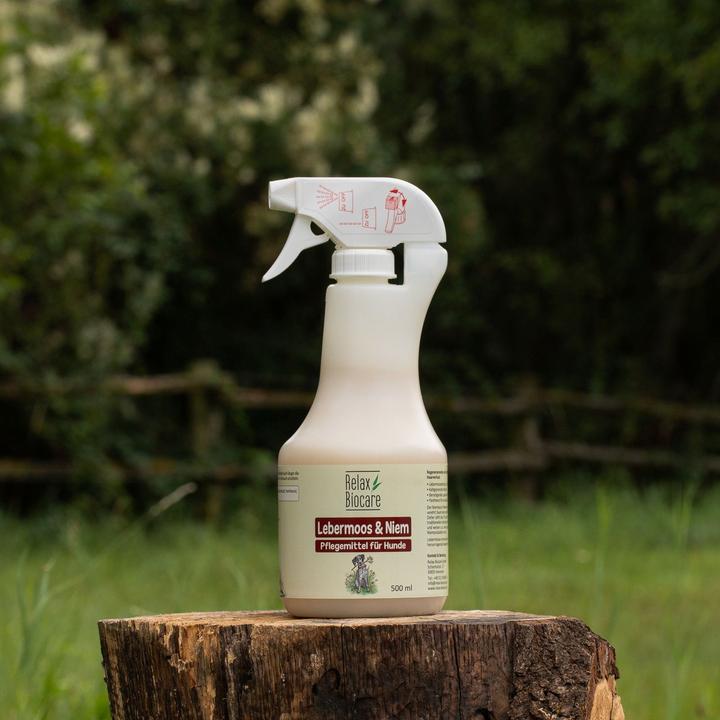 Produktbild Relax Biocare Lebermoos & Niem für Hunde (Hund, 500 ml)