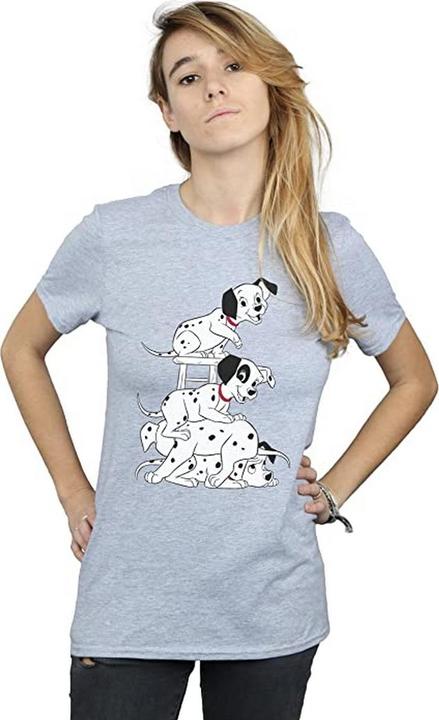Image du produit 101 Dalmatians T-Shirt Femme/Ladies Chair Boyfriend (M)