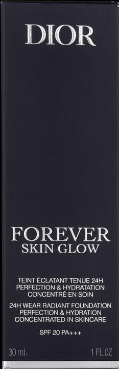 Actual product image Dior Forever Skin Glow 24H Radiant Foundation (3N Neutral)