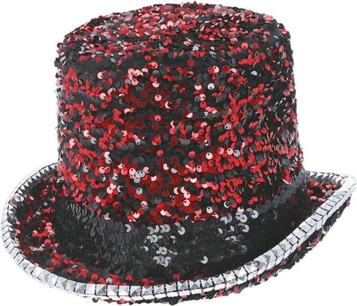 Actual product image Fever Deluxe Sequins Felt Top Hat