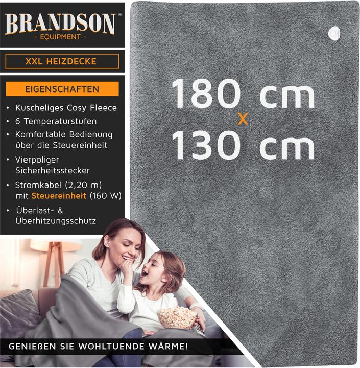 Produktbild Brandson Wärmedecke (180 x 130 cm)