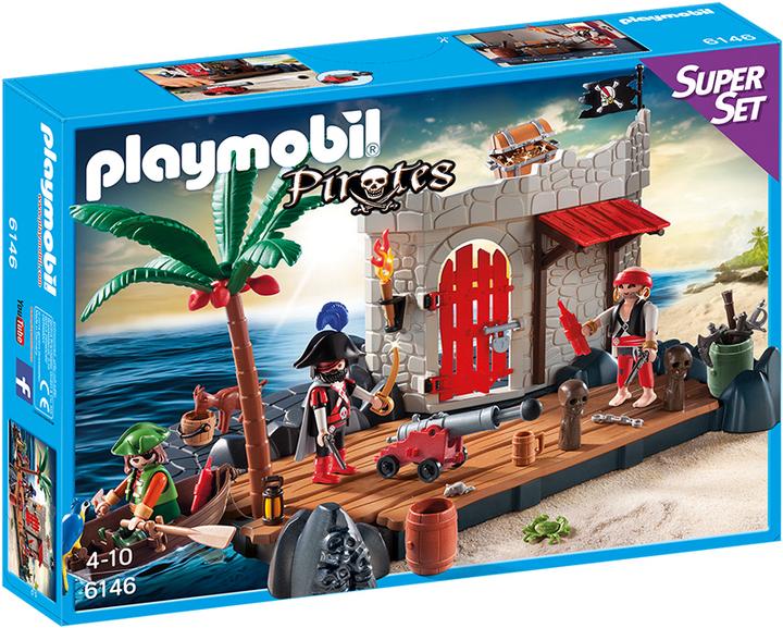 Actual product image Playmobil SuperSet Piratenfestung (6146, Playmobil Pirates)